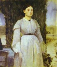Haga click para ver la imagen ampliada young woman standing next to a table.jpg